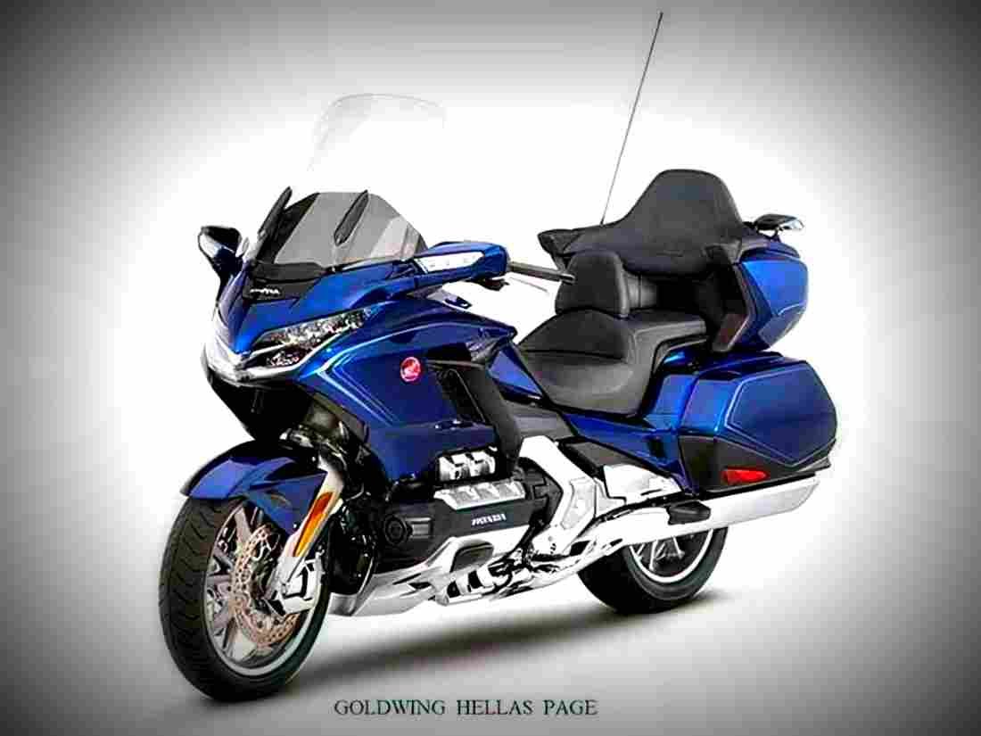 Honda Gold Wing F6B 2018 1 motorbike A4 Photo Print
