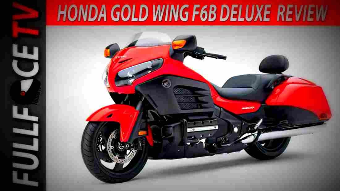Honda Gold Wing F6B Deluxe 2017 3 motorbike A4 Photo Print