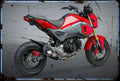 Honda Grom AKA MSX 125 1 aged A4 Photo Print