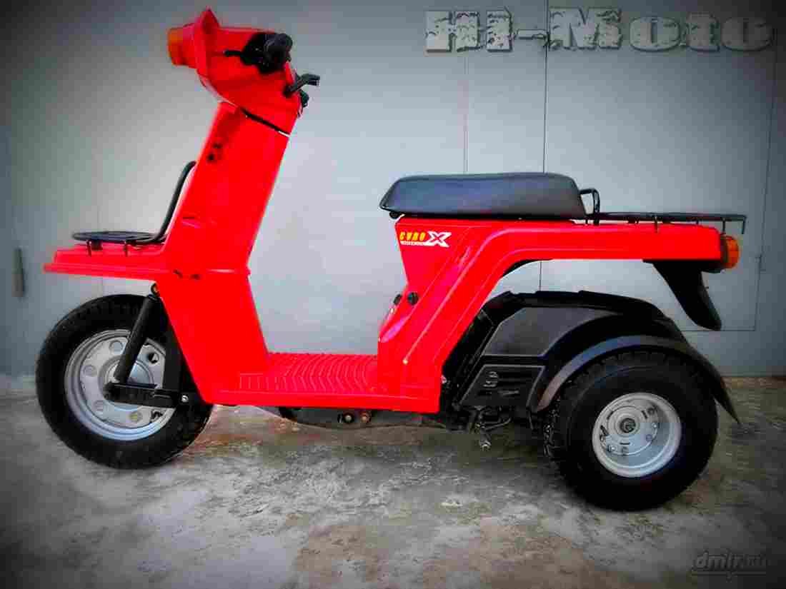 Honda Gyro X Gyro X 6 motorbike A4 Photo Print