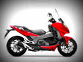 Honda Integra 2017 1 motorbike A4 Photo Print