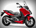 Honda Integra 2017 4 motorbike A4 Photo Print