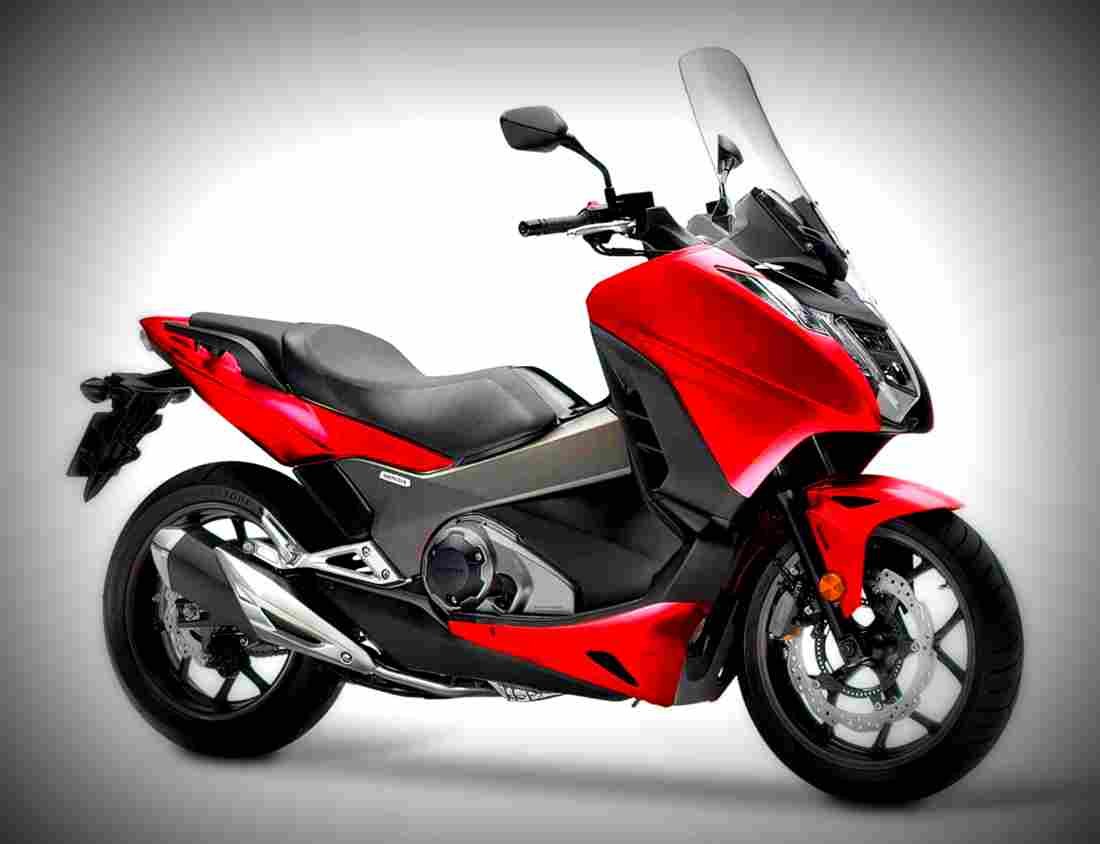 Honda Integra 2018 3 motorbike A4 Photo Print