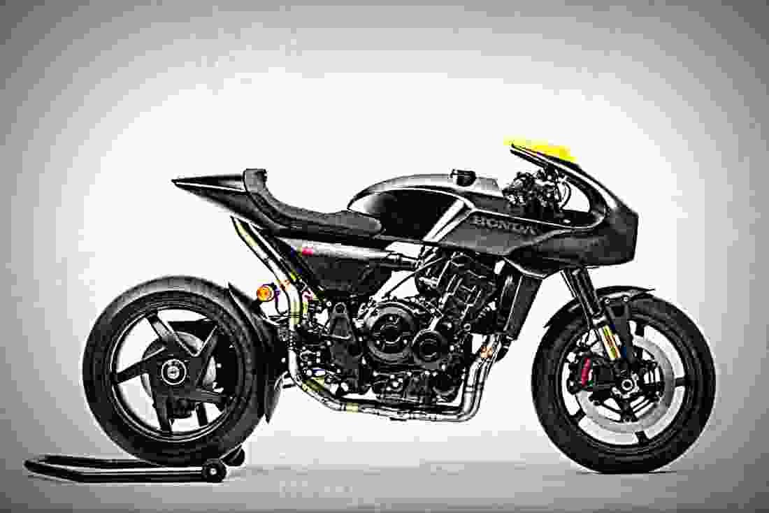 Honda Interceptor 2017 2 motorbike A4 Photo Print