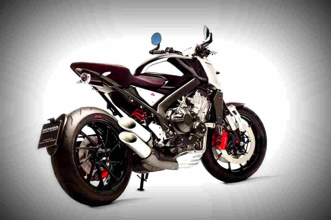 Honda Interceptor 2018 4 motorbike A4 Photo Print