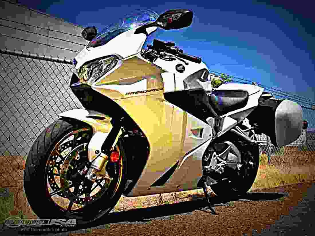 Honda Interceptor DLX 2018 4 motorbike A4 Photo Print