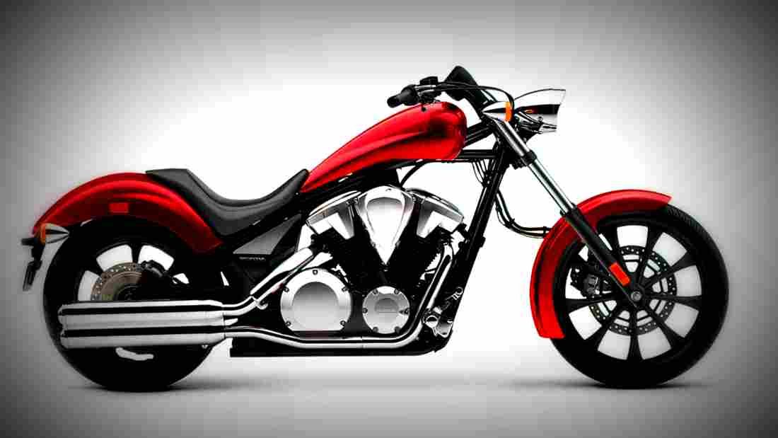 Honda Interstate 2017 4 motorbike A4 Photo Print
