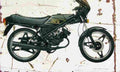 Honda MB5 1980 Aged Vintage A4 Photo Print