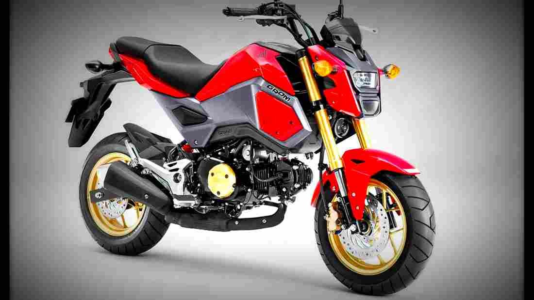 Honda MSX125 2018 2 motorbike A4 Photo Print