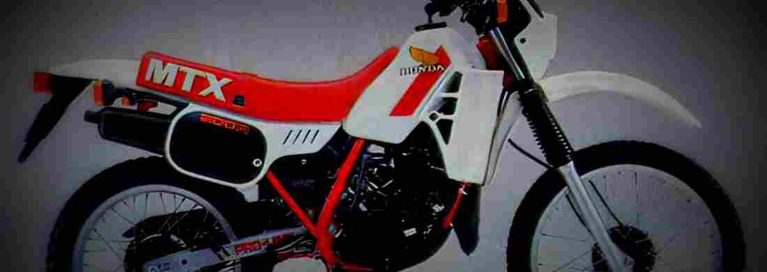 Honda MTX 200 R 1986 1 800x284 motorbike A4 Photo Print