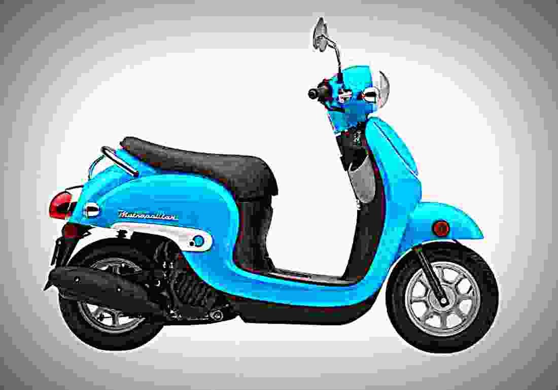 Honda Metropolitan 2017 1 motorbike A4 Photo Print