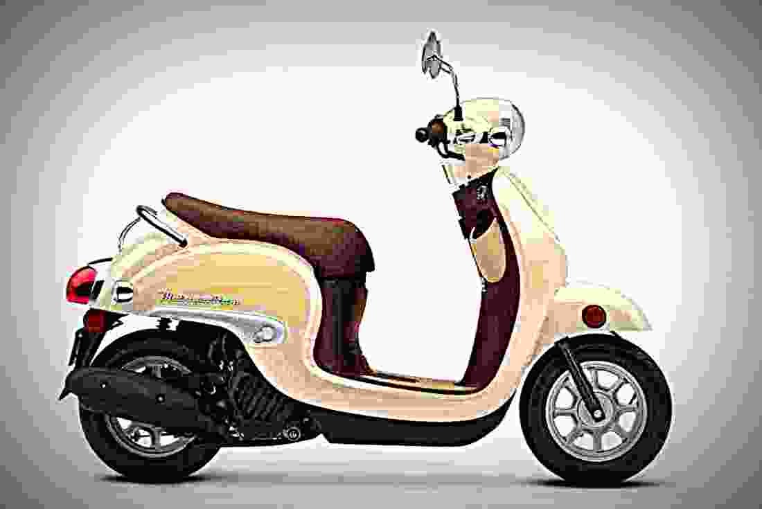 Honda Metropolitan 2018 2 motorbike A4 Photo Print