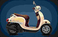 Honda Metropolitan 2018 4 motorbike A4 Photo Print