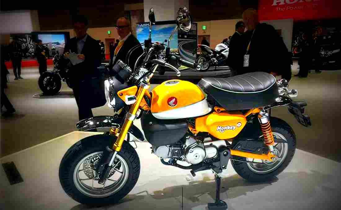 Honda Monkey 2017 1 motorbike A4 Photo Print