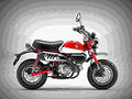 Honda Monkey 2019 1 motorbike A4 Photo Print