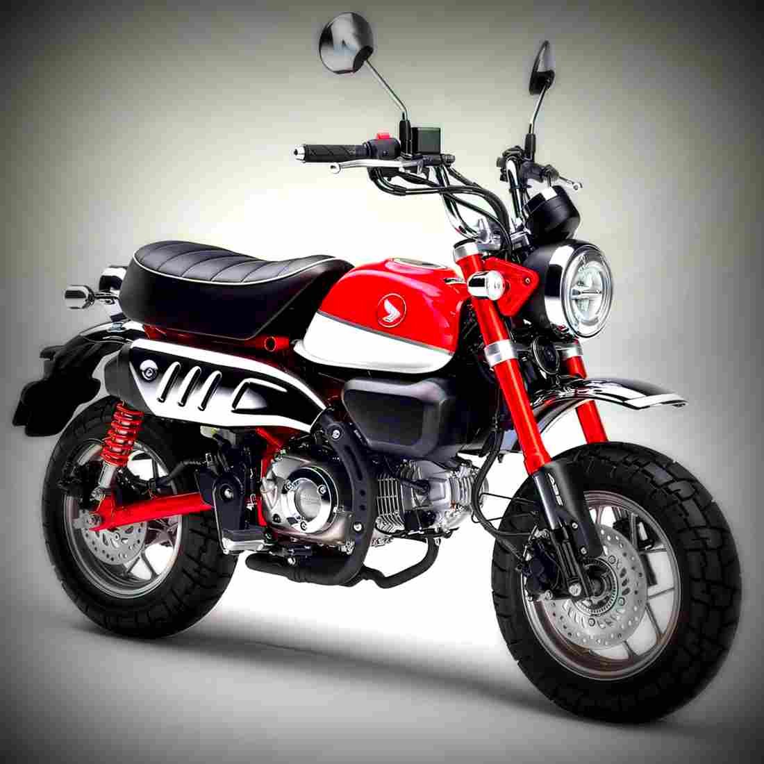 Honda Monkey 2019 2 motorbike A4 Photo Print