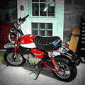 Honda Monkey 2019 4 motorbike A4 Photo Print