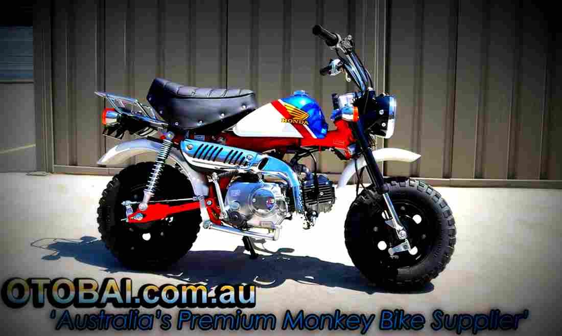 Honda Monkey 50 2002 5 motorbike A4 Photo Print