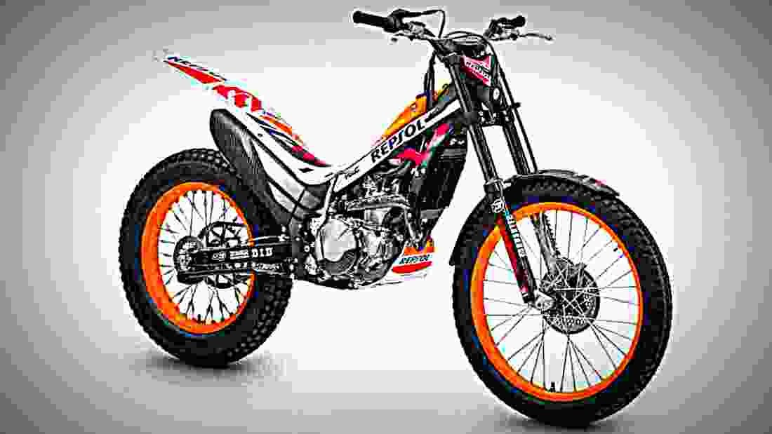 Honda Montesa Race Replica 2017 1 motorbike A4 Photo Print