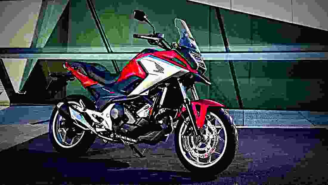 Honda NC700X DCT 2018 2 motorbike A4 Photo Print