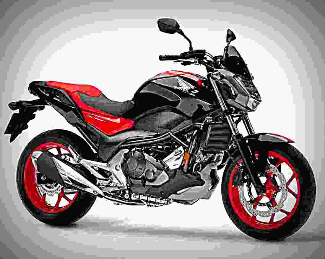 Honda NC750S 2017 4 motorbike A4 Photo Print