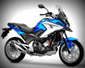 Honda NC750X 2017 3 motorbike A4 Photo Print