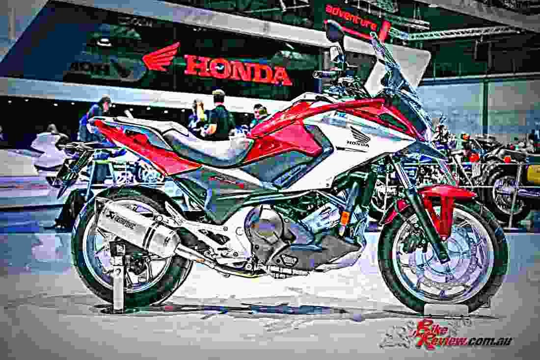 Honda NC750X 2018 1 motorbike A4 Photo Print