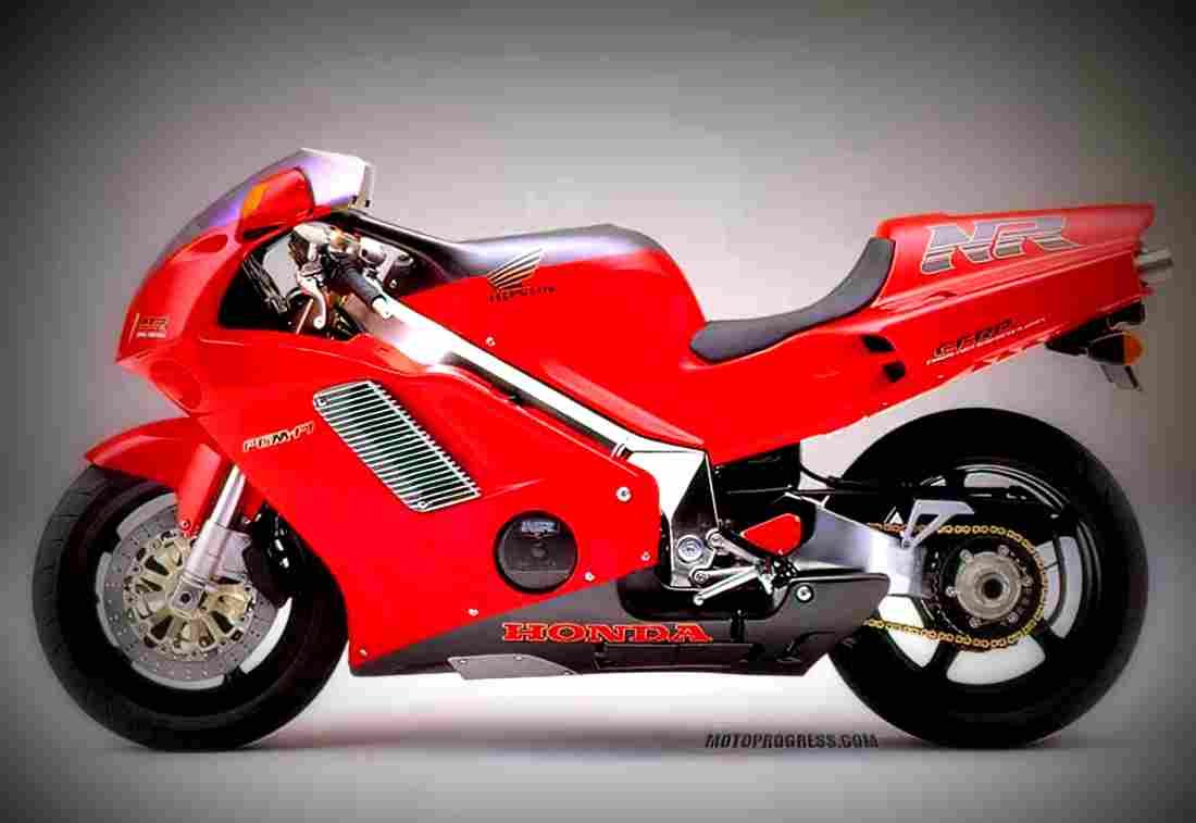 Honda NR 750 1992 5 motorbike A4 Photo Print