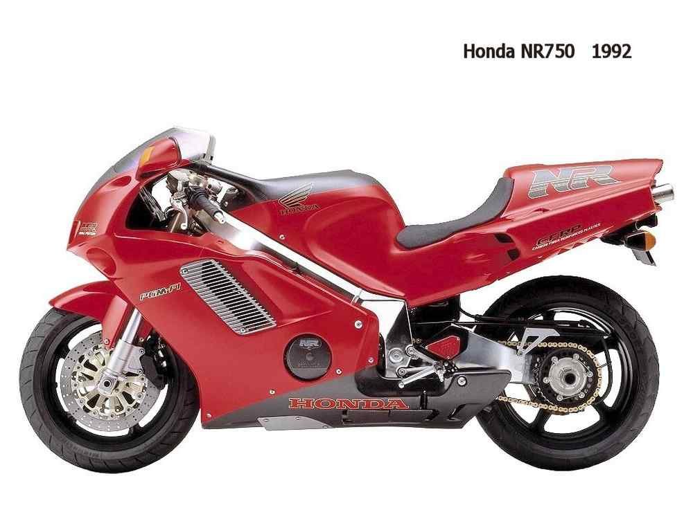 Honda NR750 1992 motorbike A4 Photo Print