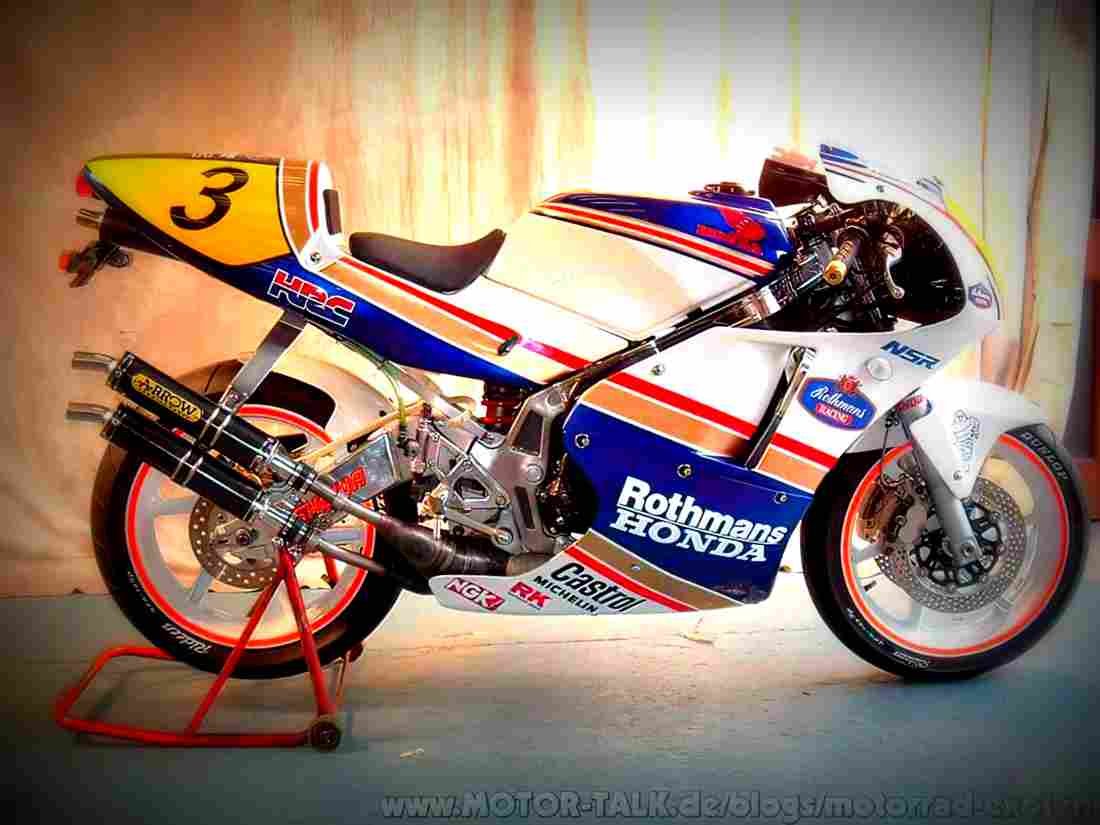 Honda NS 400 R 1987 1 motorbike A4 Photo Print