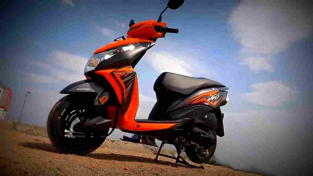 Honda NSC110 Dio 2018 4 motorbike A4 Photo Print