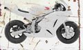Honda NSF100 2006 Aged Vintage A4 Photo Print