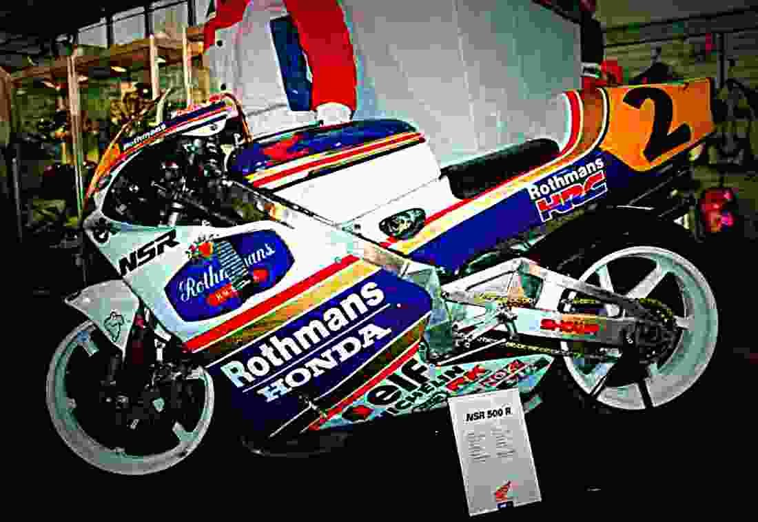Honda NSR 250 R 1987 1 motorbike A4 Photo Print
