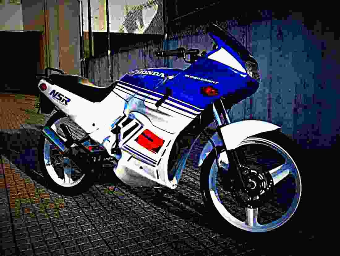 Honda NSR 50 NSR 50 5 motorbike A4 Photo Print