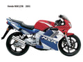 Honda NSR125R 2001 motorbike A4 Photo Print