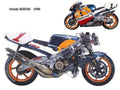 Honda NSR500 1996 motorbike A4 Photo Print