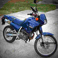 Honda NX 250 1988 6 motorbike A4 Photo Print