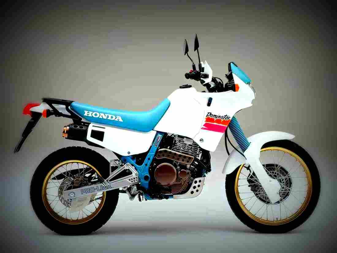 Honda NX 650 Dominator 1990 5 motorbike A4 Photo Print