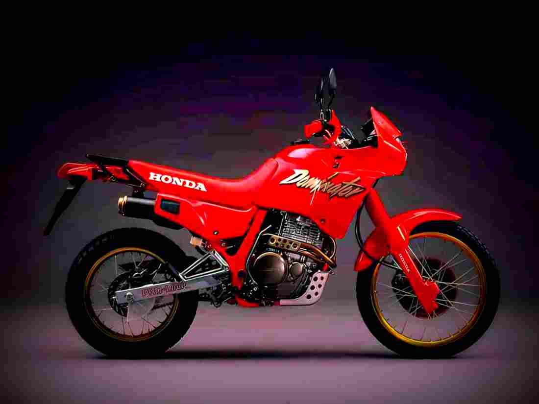 Honda NX 650 Dominator 2002 3 motorbike A4 Photo Print