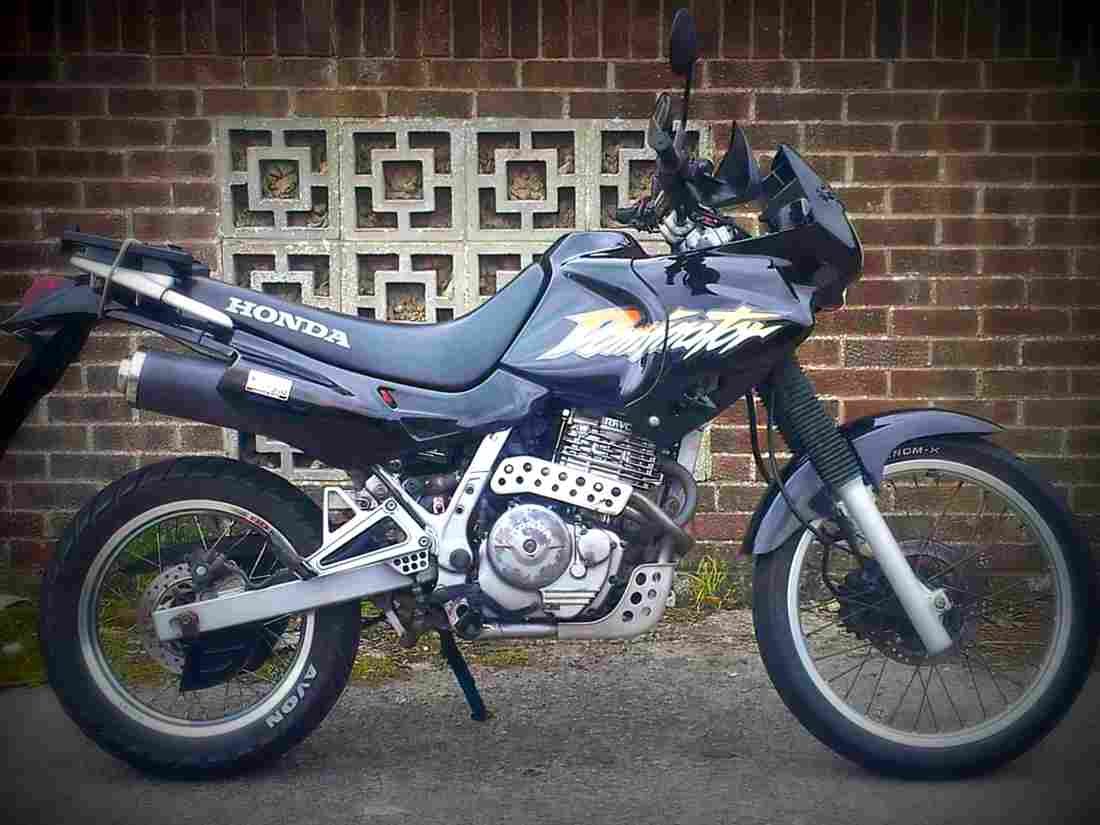Honda NX 650 Dominator 2003 3 motorbike A4 Photo Print