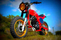 Honda NX 650 Dominator (reduced effect) 1992 1 motorbike A4 Photo Print