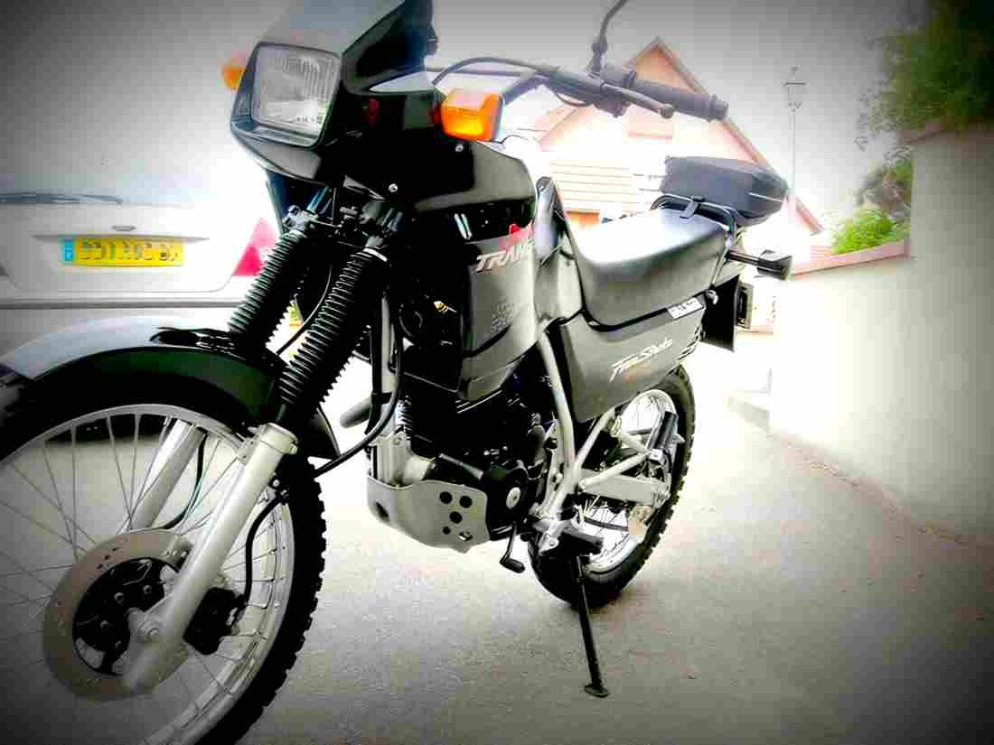 Honda NX Trans City 1997 3 motorbike A4 Photo Print