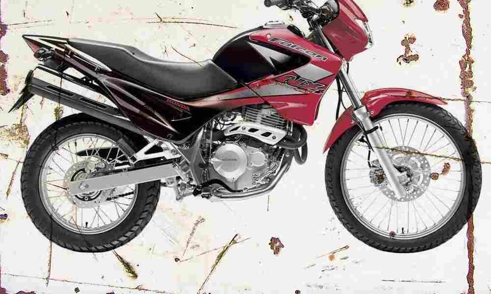 Honda NX400 Falcon 2003 Aged Vintage A4 Photo Print