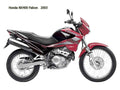 Honda NX400 Falcon 2003 motorbike A4 Photo Print