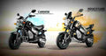 Honda Navi 2017 3 motorbike A4 Photo Print