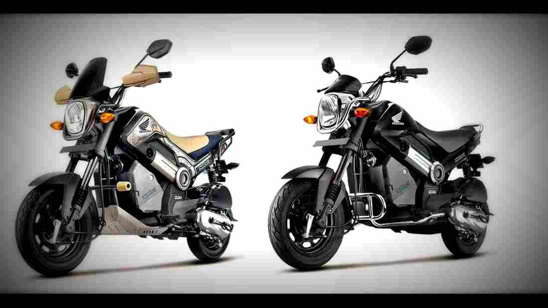 Honda Navi 2017 4 motorbike A4 Photo Print
