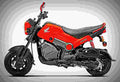 Honda Navi 2018 1 motorbike A4 Photo Print