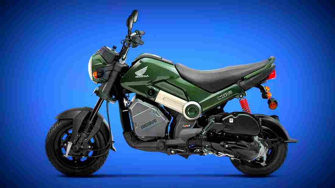 Honda Navi 2018 2 motorbike A4 Photo Print