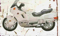 Honda PC800 PacificCoast 1989 Aged Vintage A4 Photo Print