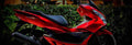 Honda PCX 125 2017 1 825x284 motorbike A4 Photo Print